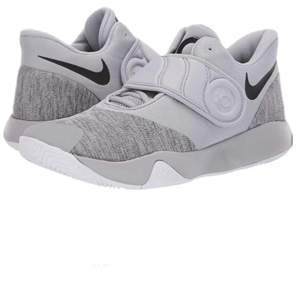 Nike Kevin Durant KD Basketball Sneakers Trey Wolf Grey Shoes 10.5 Zoom Shoes‎